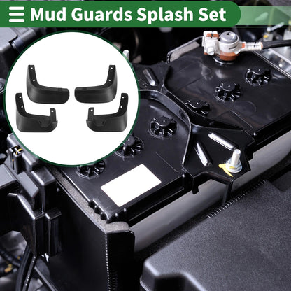 Mud Flaps Splash Guards for Chevrolet Lova (2006 - 2015)