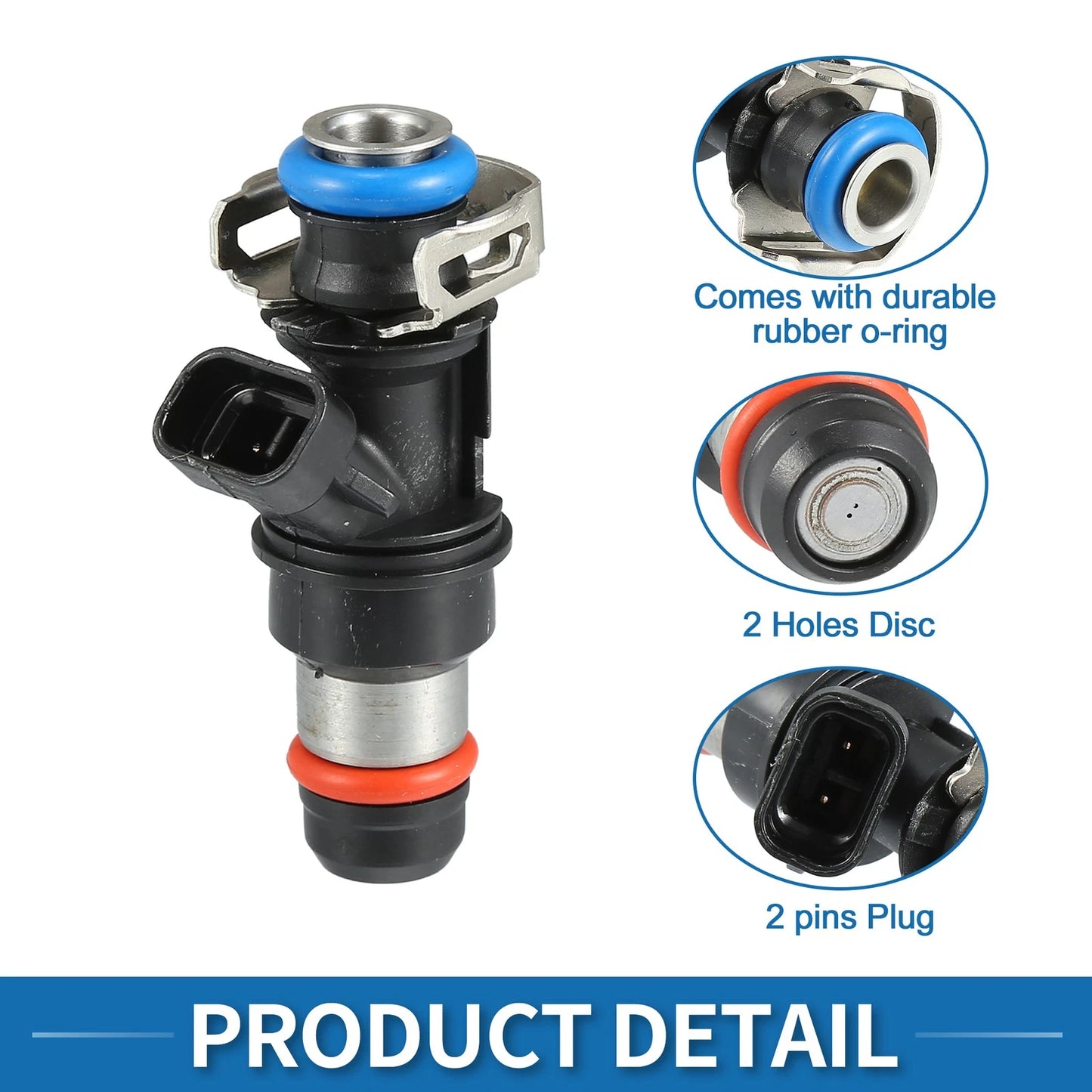 Fuel Injector 2.2L for Chevrolet S10 Base LS (2000-2003) 4 Pcs