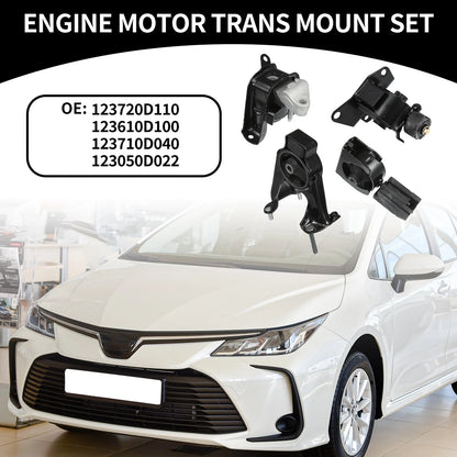 Engine Motor Mount Set for Toyota Corolla (2003-2008)