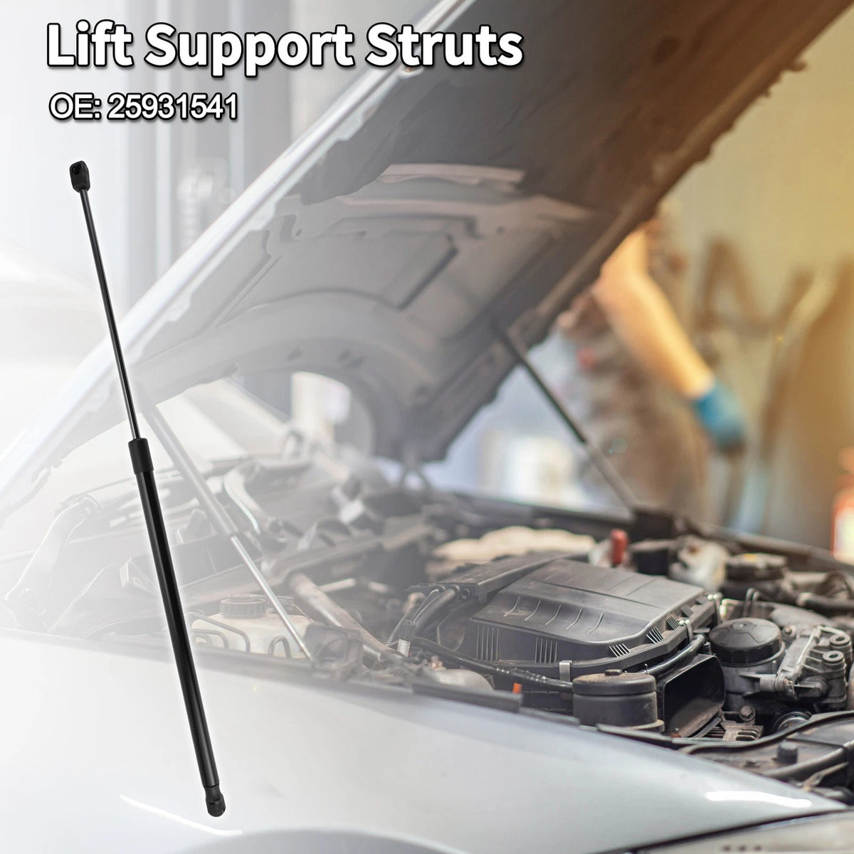 Front Hood Lift Supports Struts Gas Spring for Chevrolet Malibu