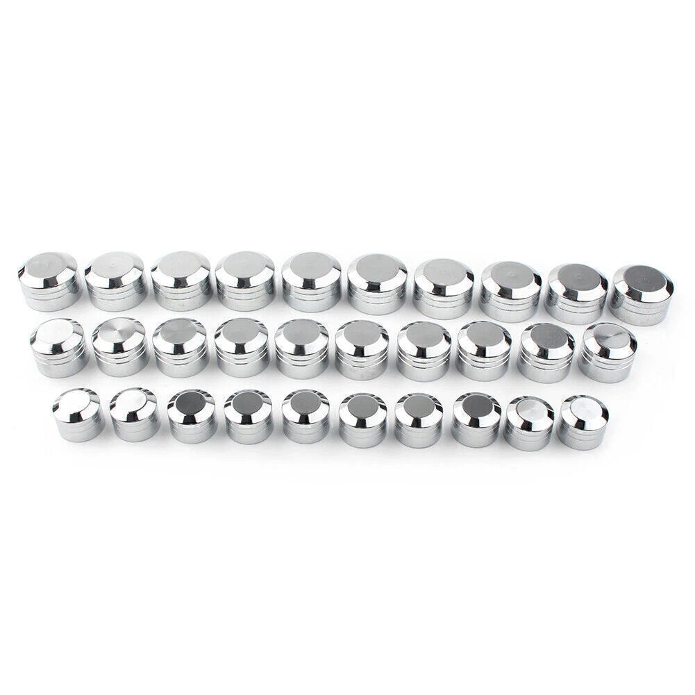 CNC 13mm Motor Bolt Topper Caps Covers for Harley