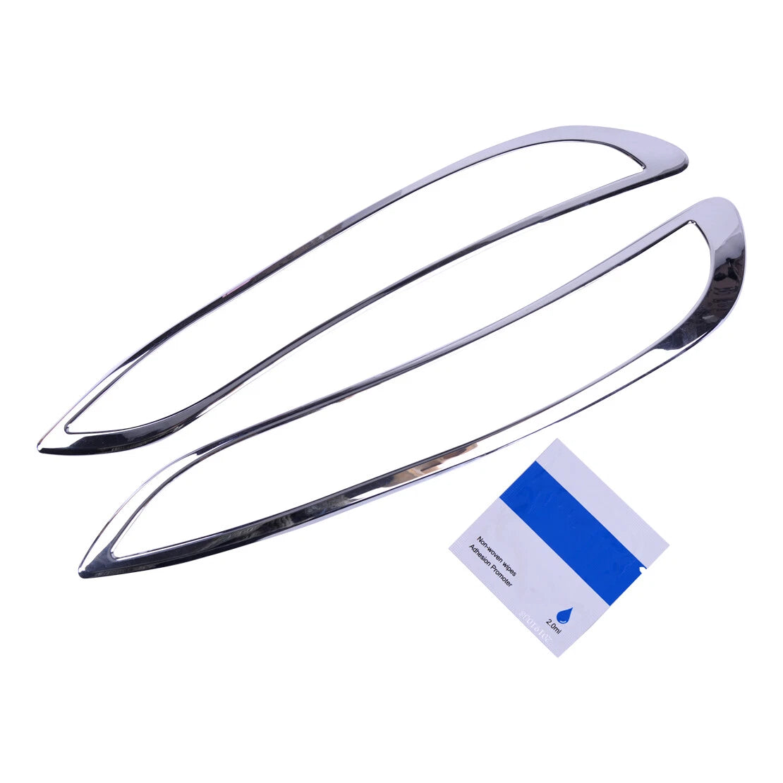 Chrome Headlight Lamp Cover Trim for Jeep Cherokee (2014-2018)