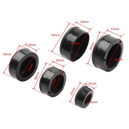 5 x Motorcycle Frame Hole Cover Caps for Suzuki GSX 1300R Hayabusa (1999-2014)
