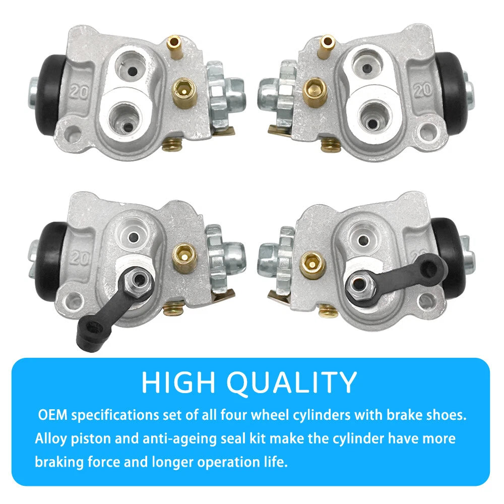 Front Brake Wheel Cylinders & Shoes Pin for Honda Foreman 400 (1999–2003)