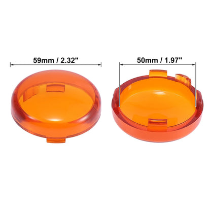 2 x Turn Signals Covers for Harley-Davidson