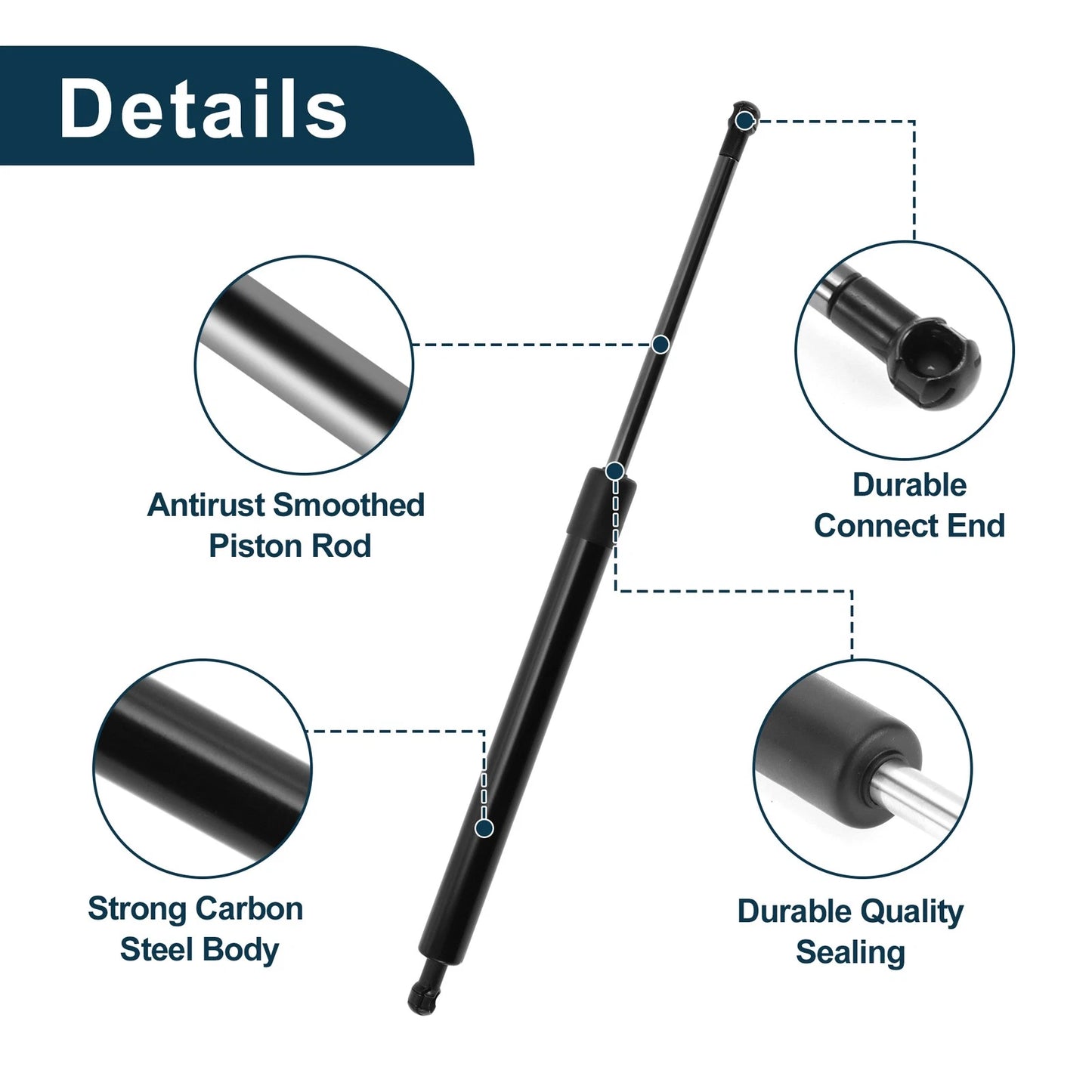 Rear Gate Lift Supports Struts for Acura TL (2009-2014)