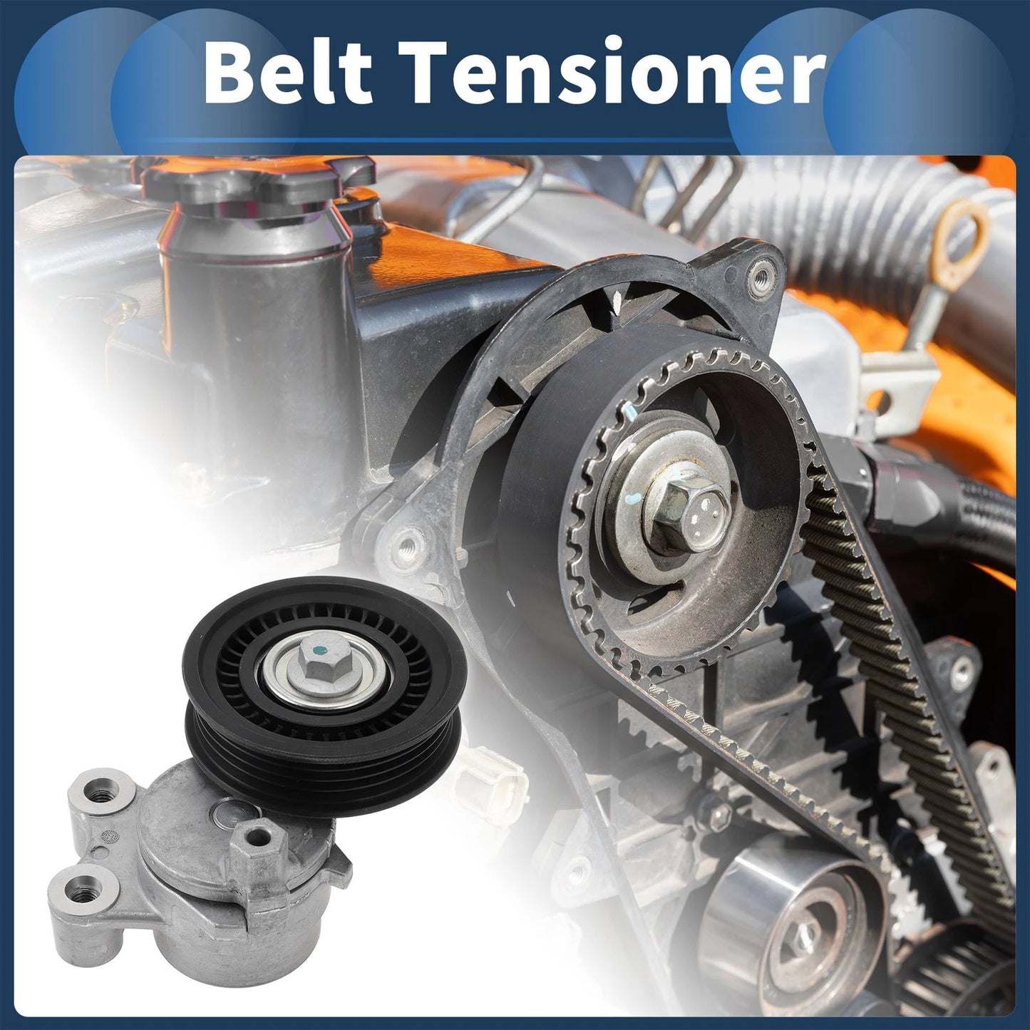 Belt Tensioner for Ford Bronco 2021-2024 2.3L L4 Gas (2021-2024)