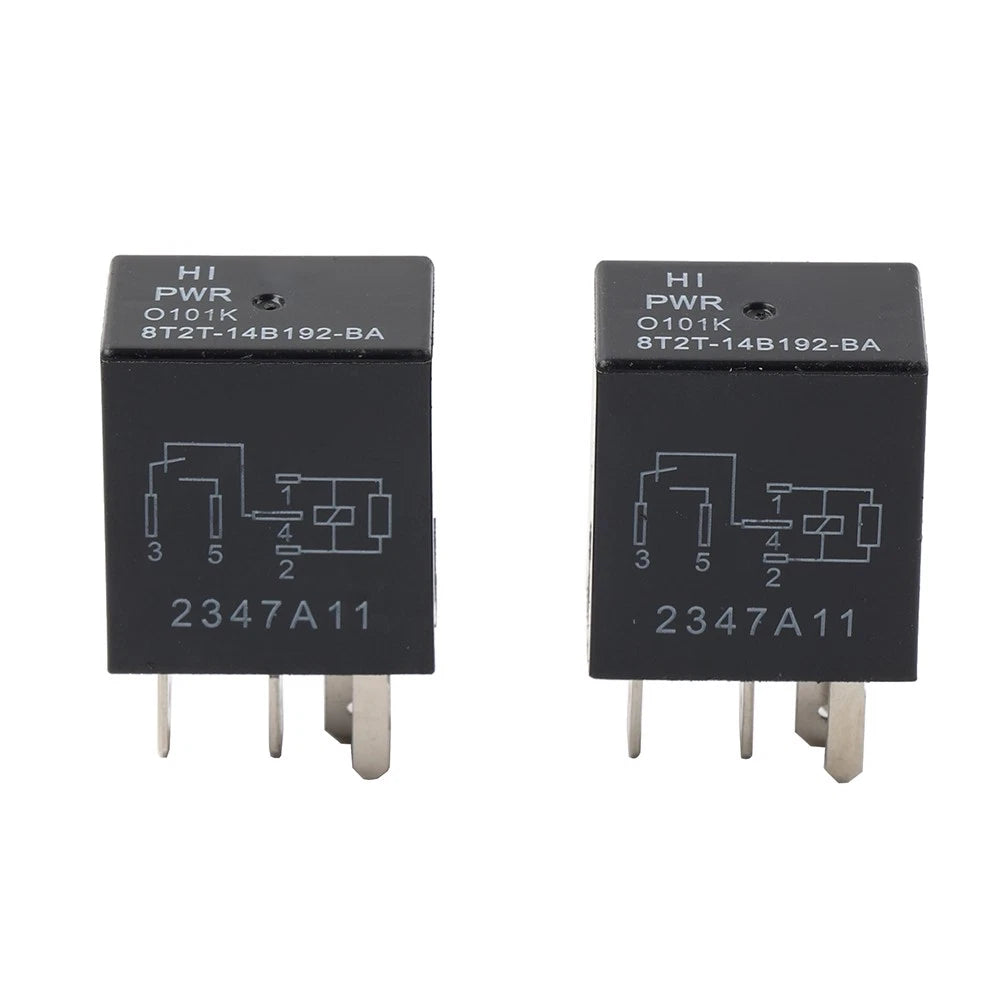 12V DC 5 Pin Automotive Relay 2 x Pcs for Ford Selected Vehicles (2008-2015)