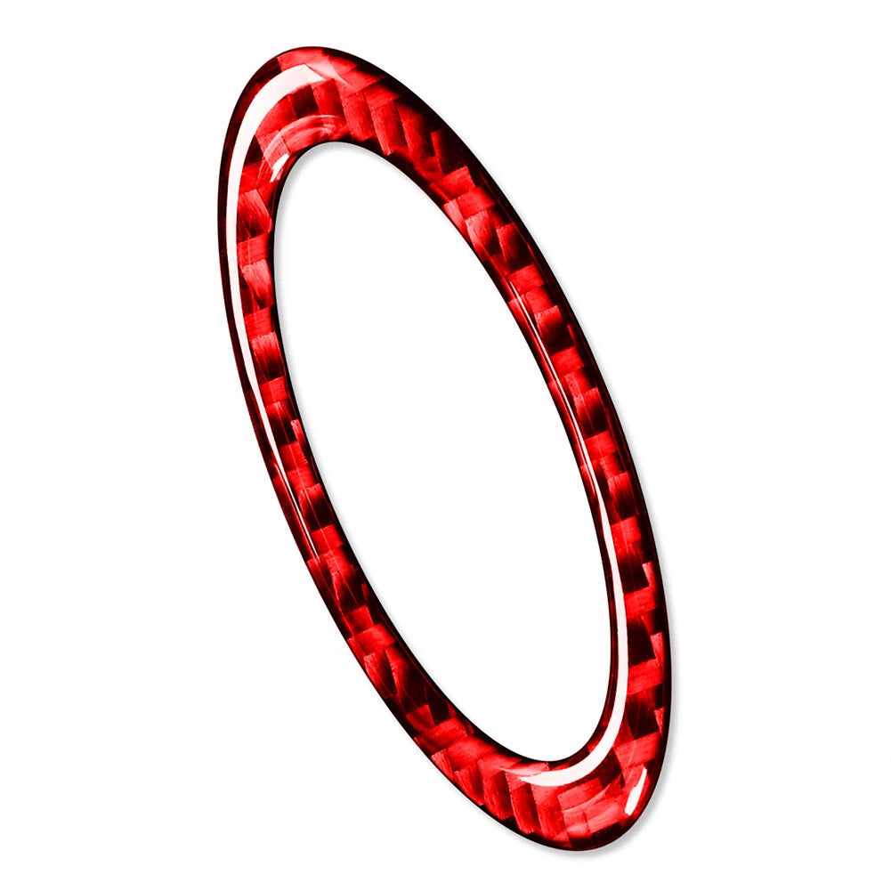 Red Steering Wheel Center Ring Cover Trim for Ford Fusion Mondeo (2013-2019)