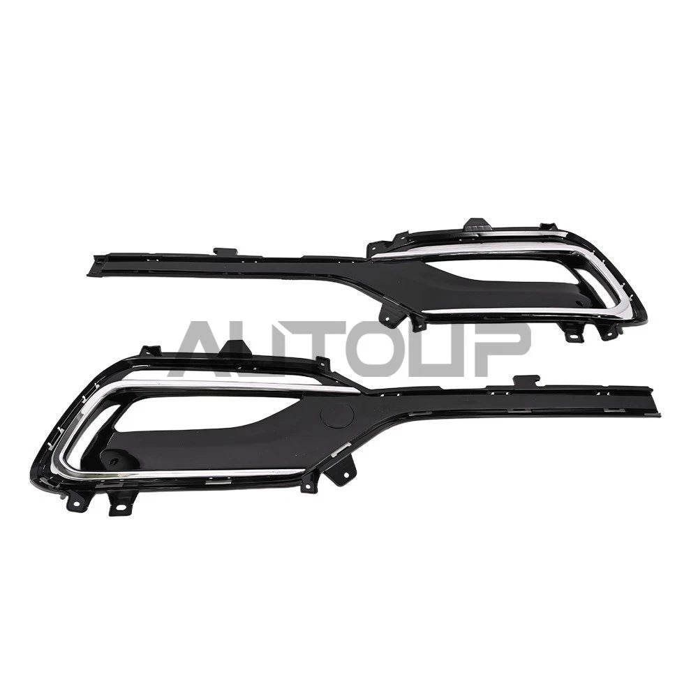 2 x Fog Light Bezel for Hyundai Santa Fe Sport (2017–2018)
