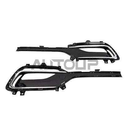 2 x Fog Light Bezel for Hyundai Santa Fe Sport (2017–2018)