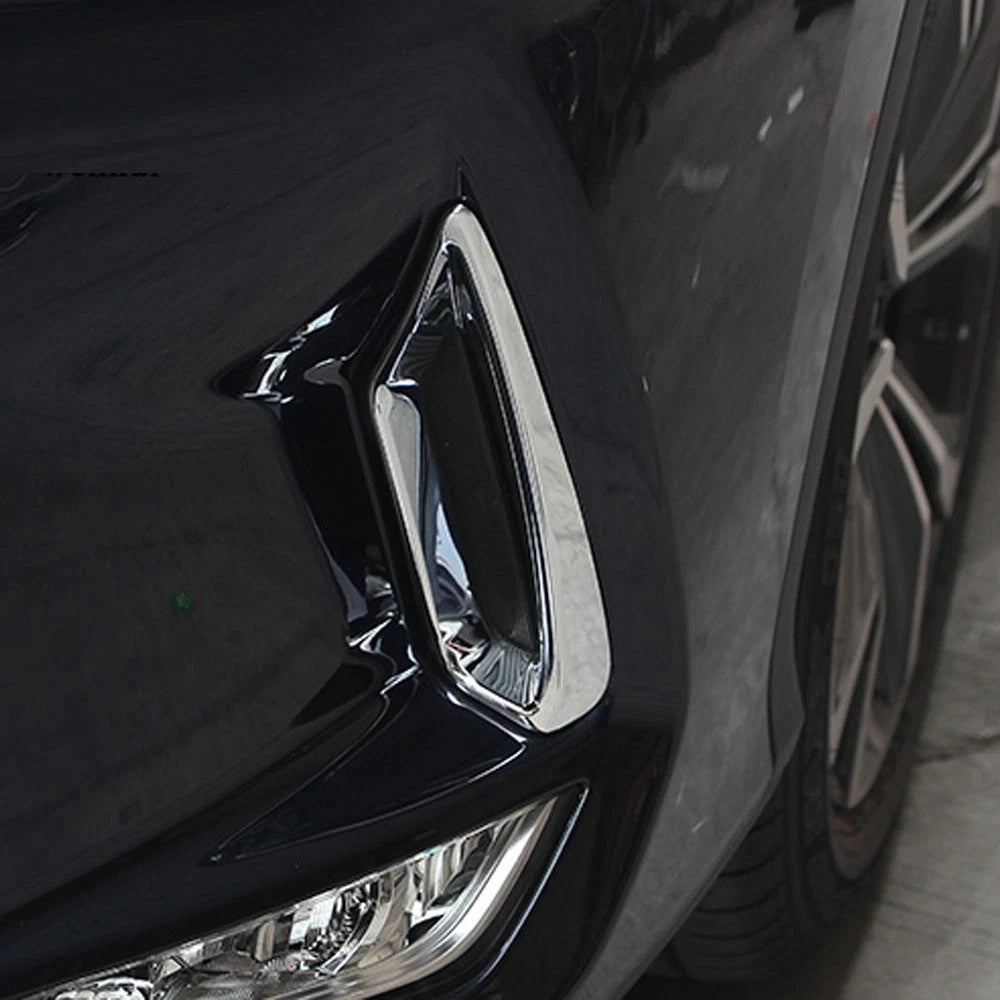 Chrome Fog Light Lamp Covers for Lexus RX350 RX350L RX450H (2020-2022)
