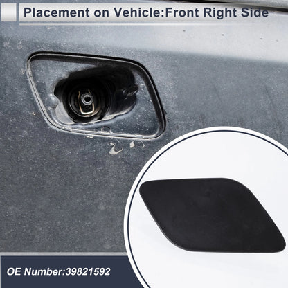 Bumper Headlight Washer Nozzle Cover for Volvo (Unpainted) (2001-2007)
