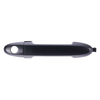 Black Front Right Outer Door Handle with Keyhole for Hyundai Santa Fe (2005-2012)