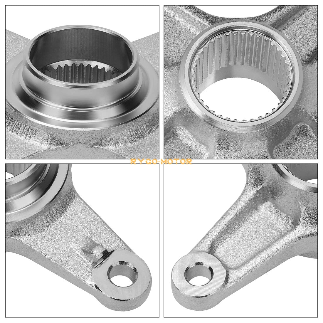 2 x Axle Sprocket Mount Hub Collar for Yamaha YFZ450 Raptor 700 (2009–2014)