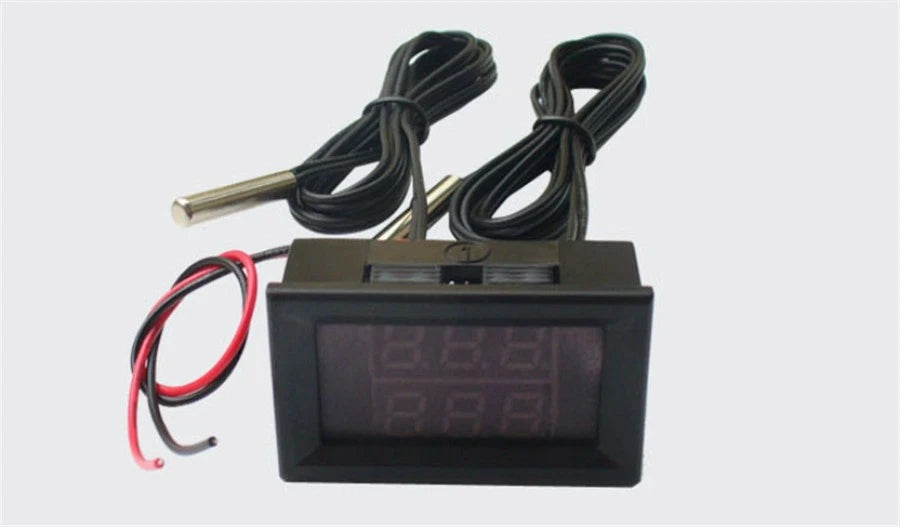 Dual Digital Display Temperature Gauge for Intercooler Supercharger (N/A)
