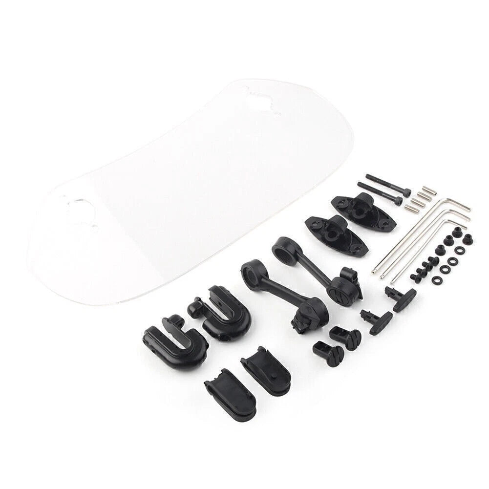 280mm Clip-On Windshield Extension Spoiler for Motor Vehicle