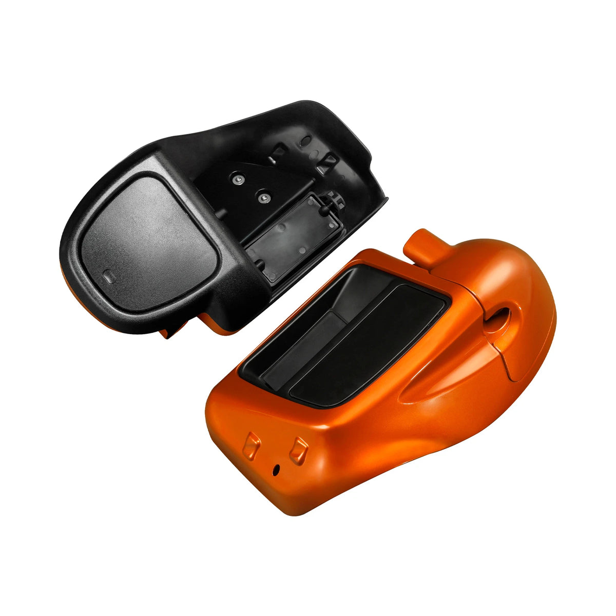 Vented Leg Fairings for Harley Touring 2014-2024 - Scorched Orange
