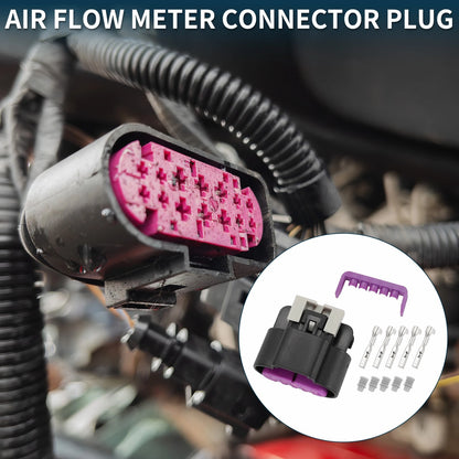5 Pin Air Flow Meter Connector Plug Female Wire Terminal for Chevrolet