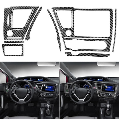10 x Carbon Fiber Decal Set for Honda Civic 9th (2006–2011)