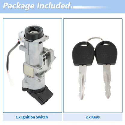 Ignition Lock Cylinder Barrel Lock for Chevrolet Aveo (2004-2011) 2 Keys