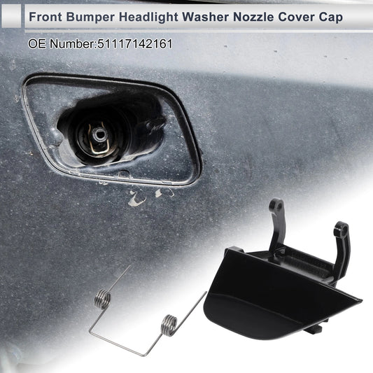 1x Front Left Side Bumper Headlight Washer Nozzle Cover for BMW 750i
