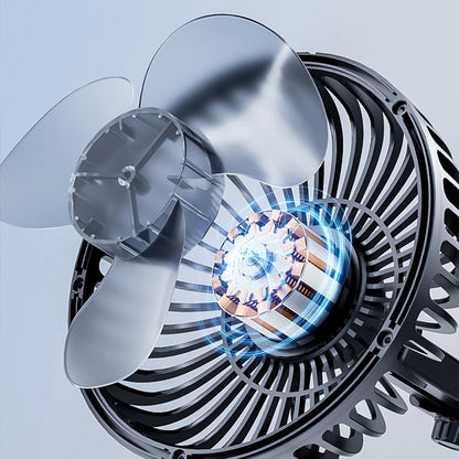 Desk USB Fan and Car Fan with Adjustable Speed Settings