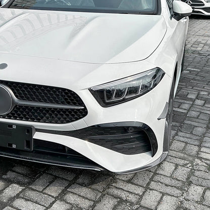 Front Side Spoiler Cover Trim for Benz W177 A180 A200 (2023-2024)