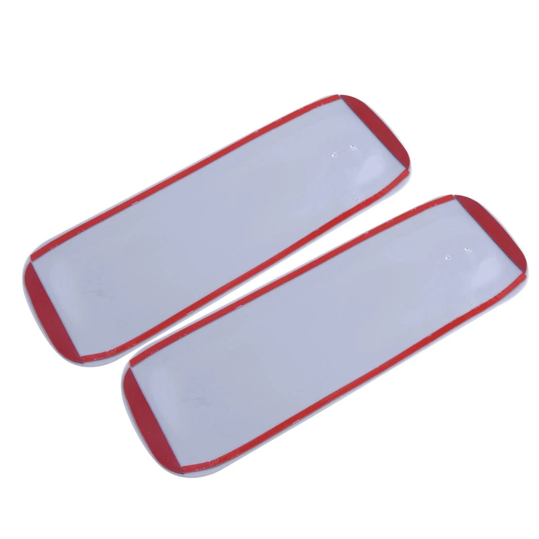 2 x Car Rubber Front Rear Bumper Scratch Protection Corner Protectors