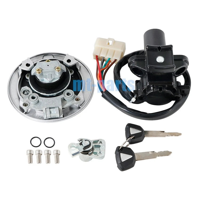 Ignition Switch Fuel Cap Seat Lock for Kawasaki Versys-X 300 (2017-2023)