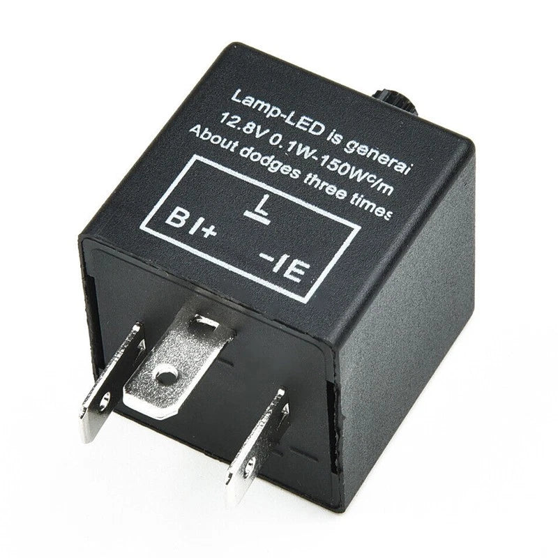 3-Pin Flasher Relay for CF13 Acc Turn Signal LED Light Hyper Flash