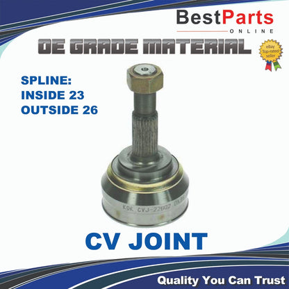 CV Joint for Nissan 200SX/Sentra (95–99)