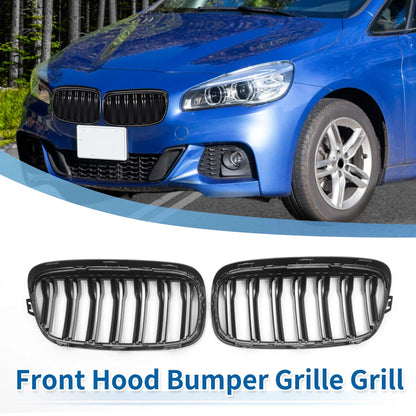 Front Upper Bumper Grille for BMW 2 Series ActiveTourer (2014-2021)