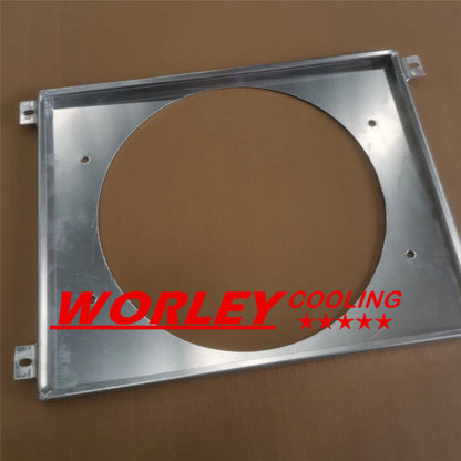 Aluminum Shroud for Ford Fairlane, Mustang (1963-1969, 1967-1969)