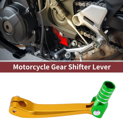 Gear Shift Lever for Honda CRF150F - Gold Green Silver Tone (2003-2023)