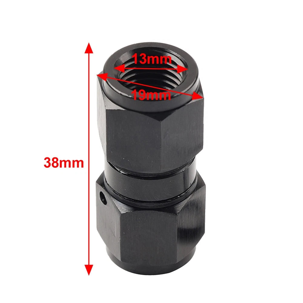 4AN Female to Female Straight Swivel Coupler Union Fitting Adapter for Make & Model