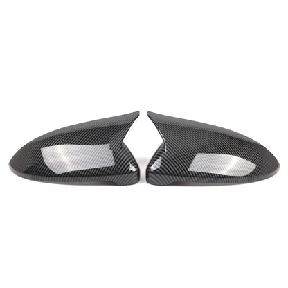Horn Carbon Style Side Mirror Caps Covers for VW Golf MK7 (2014–2019)