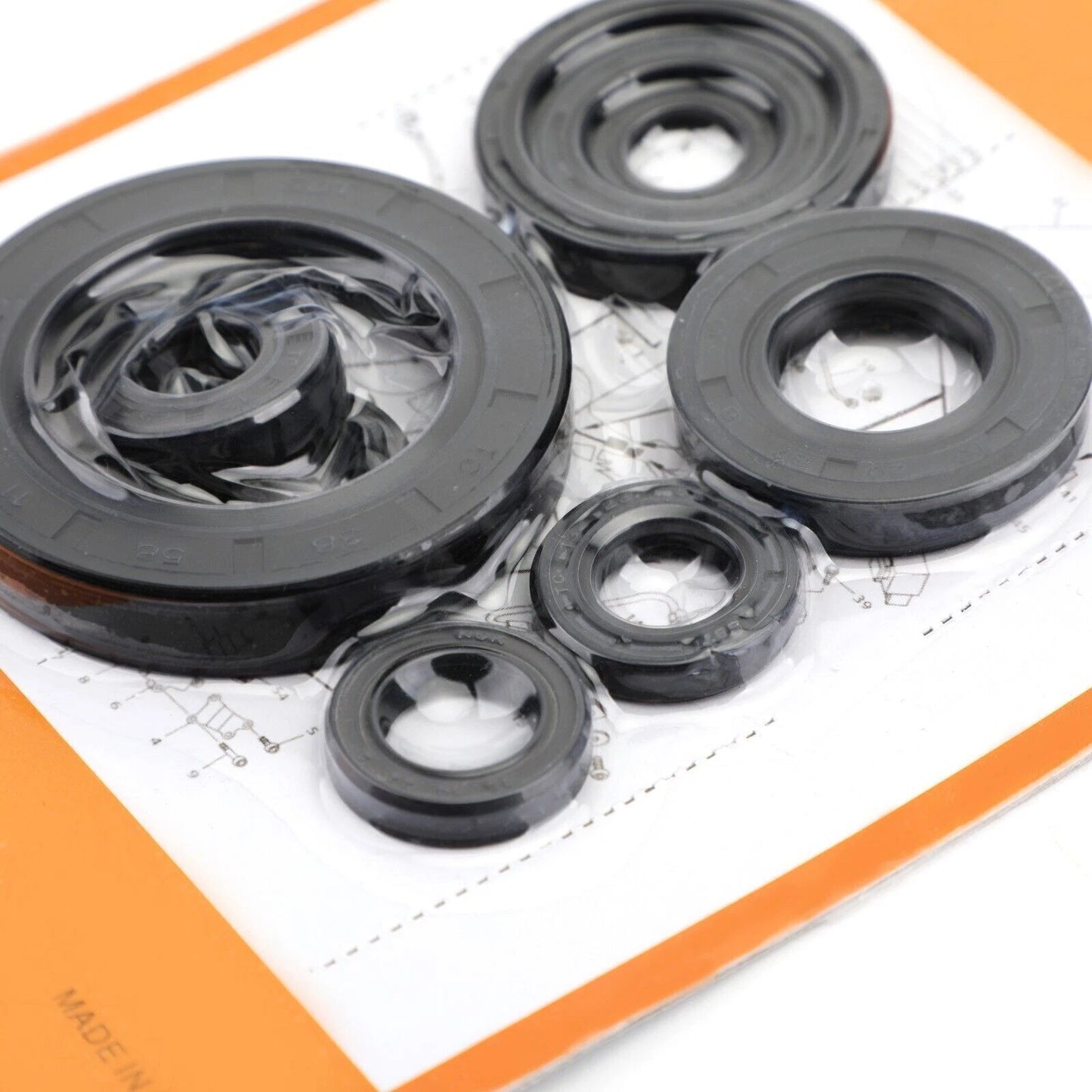 9pc Shaft Seal Set for Honda CR250R CR250 2005-2007