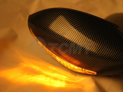 LED Turn Signal Mirrors for Kawasaki Ninja ZX-6R ZX-10R (2004 - 2011)
