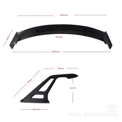Rear Spoiler Lip Wing Kit for Lexus RC200t RC300 F-Sport (2015-2018)