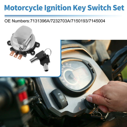 Ignition Key Switch for Harley Davidson FLHP ROAD KING POLICE (2007–2013)