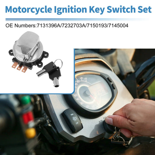 Ignition Key Switch for Harley Davidson FLHP ROAD KING POLICE (2007–2013)