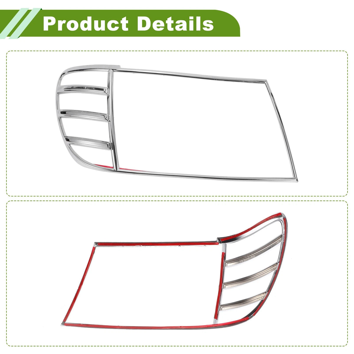 Front Left Right Headlight Trim Bezel for Toyota Land Cruiser (2008-2021)