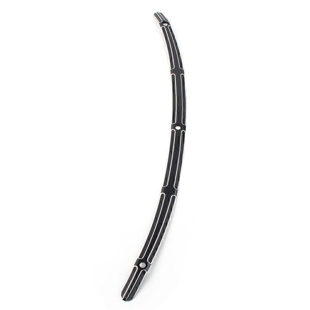 Black Cut Fairing Windshield Trim for Harley Electra Glide Classic/Limited