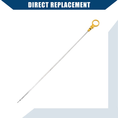 Engine Oil Level Dipstick for Ford Mustang F-150 Metal Yellow