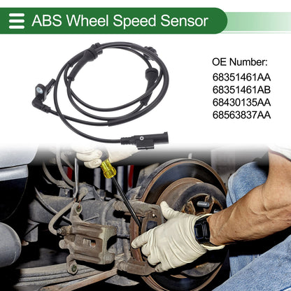 ABS Wheel Speed Sensor for Jeep Compass (2015-2020) - 1 x Sensor