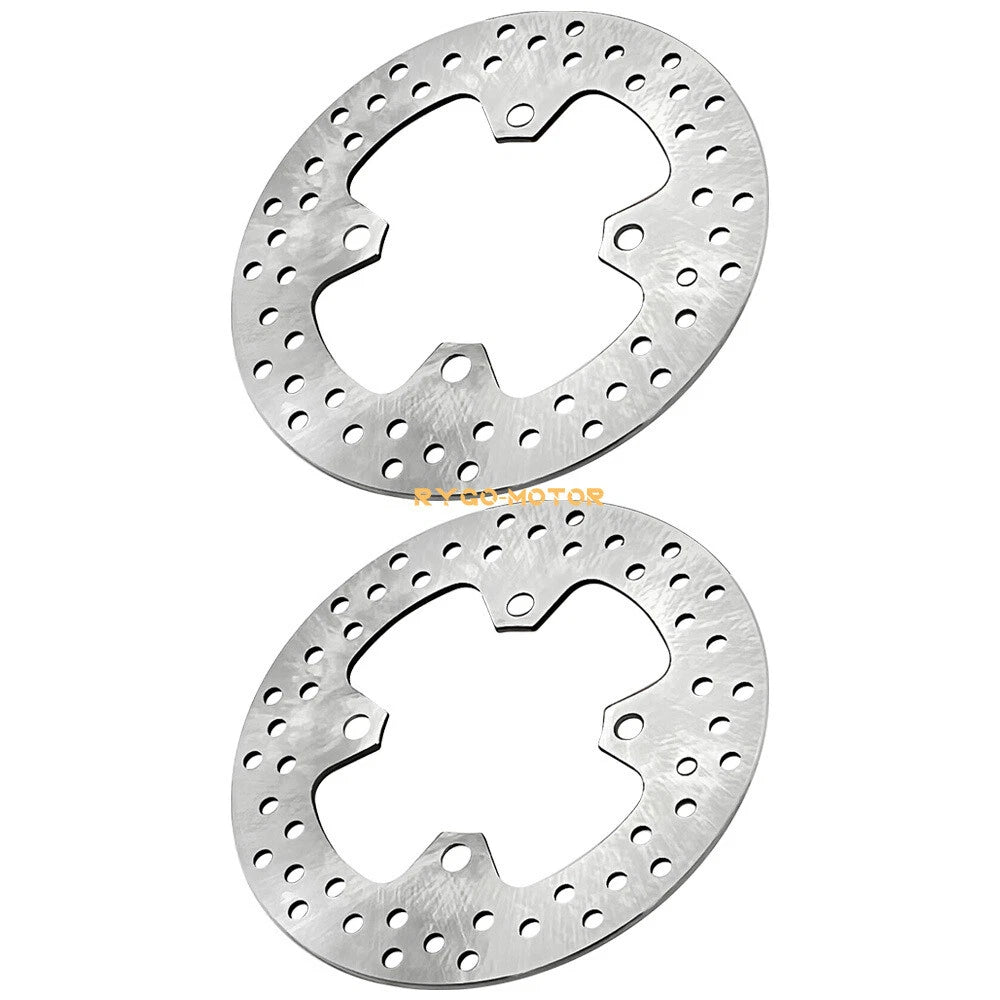 2 x Brake Disc Rotors for Kawasaki Brute Force 650 750 Prairie 360 650 700