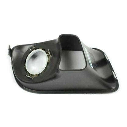 Left Side Front Bumper Fog Light Lamp Bezels for Dodge Charger (2012-2014)