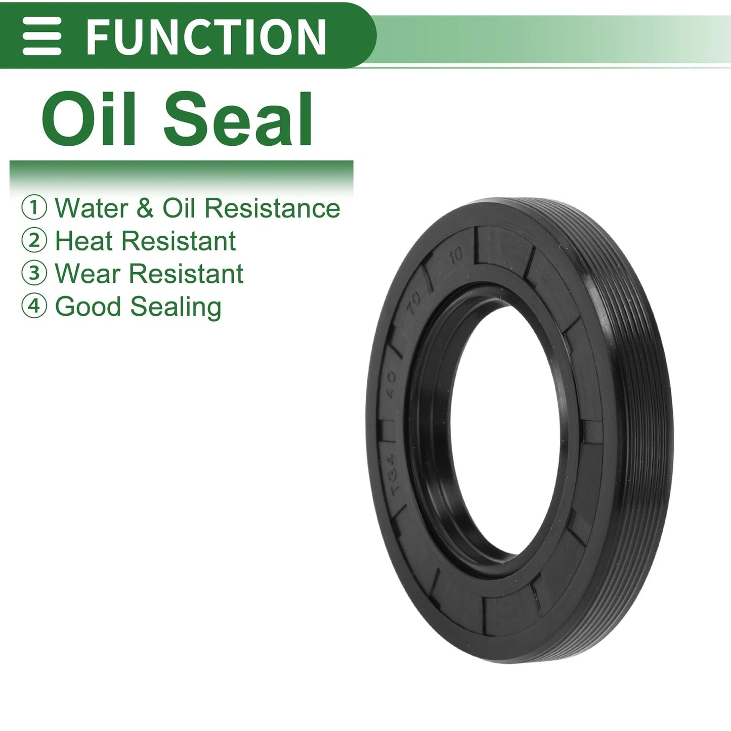 Oil Seal 40x70x10mm Seal Ring Rotary Shaft Seal NBR Rubber for Make Model
