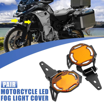 Pair 2 x Motorcycle LED Fog Light Protector for BMW R1200 F800R1250 F850